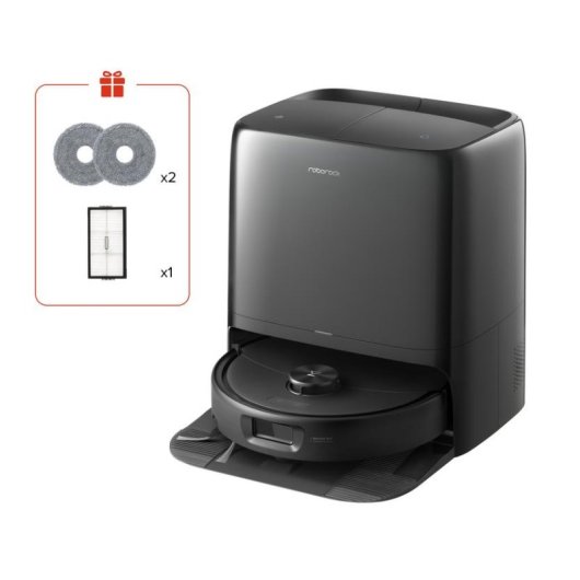 Aspirateur Robot Roborock Qrevo 2 ProX avec vidage automatique Navigation LiDAR 25.000 Pa