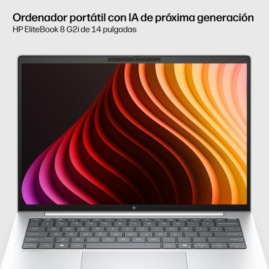 Portátil HP EliteBook 8 G2i 14" Intel Core Ultra 7 32GB RAM 1TB SSD Gráficos Intel Windows 11 Pro ecrã WUXGA