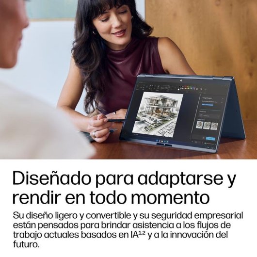 Portatile HP EliteBook X Flip G2i 14" Intel Core Ultra X7 358H 32GB 1TB SSD Intel Arc Graphics Windows 11 Pro