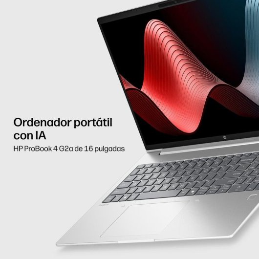 Portátil HP ProBook G2a 16" AMD Ryzen 7 250 16GB 512GB SSD Radeon 780M Windows 11 Pro