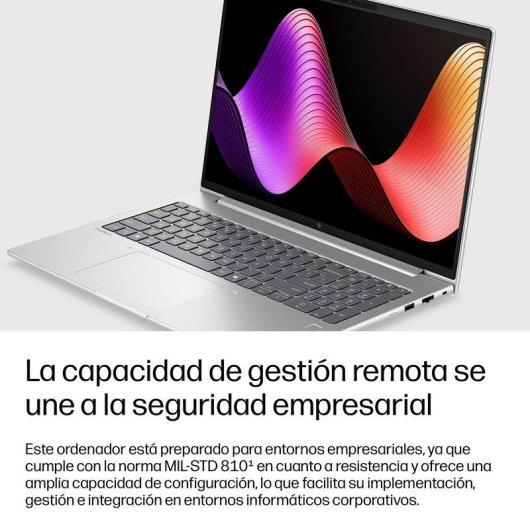Portátil HP EliteBook 6 G2i 16" Intel Core Ultra 7 24GB 512GB SSD Intel Graphics Windows 11 Pro