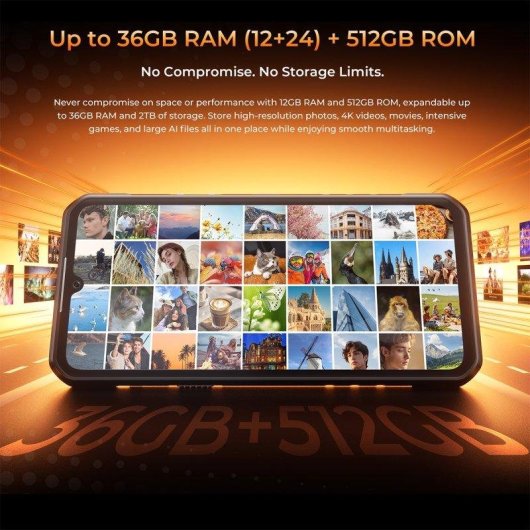 Oukitel WP68 Air 5G 12GB 512GB 6.88" Schwarz