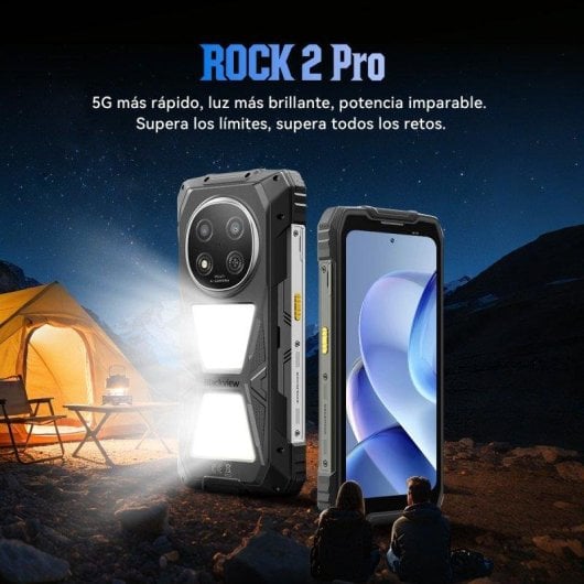 Blackview Rock 2 Pro 5G 8GB 256GB 6,67" Amarillo pantalla 120Hz
