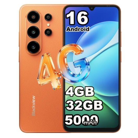 Blackview Wave 10C 4G 4GB 128GB 6.88" Arancione
