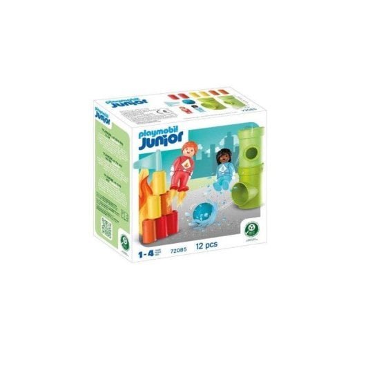 Playmobil Junior Set De Construção Resgate De Super-Herói 72085 12 peças