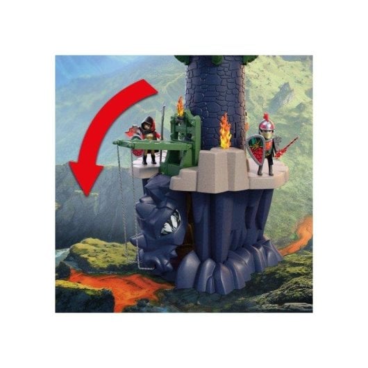 Playmobil Baukasten Drachenritter-Turm 72113 70 Teile