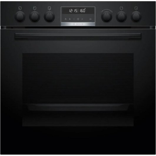 Forno Multifunções Bosch Serie 6 HEB578BB4 Pirolítico Hidrolítico 71L 60cm A+ Grill Preto