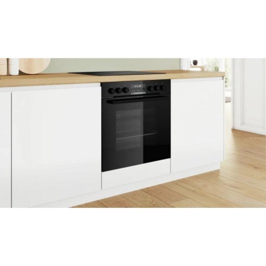 Forno Multifunções Bosch Serie 6 HEB578BB4 Pirolítico Hidrolítico 71L 60cm A+ Grill Preto