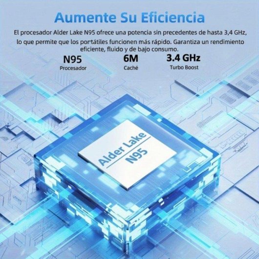 Portátil Rolipo T152A-N95 15,6" Intel N95 16GB 512GB SSD UHD Graphics Windows 11 Pro