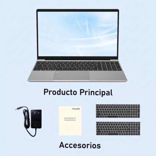 Portátil Rolipo T152A-N95 15,6" Intel N95 16GB 512GB SSD UHD Graphics Windows 11 Pro