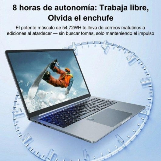 Portátil Ninkear N16 Pro+ 16" Intel Core Ultra 5 125H 24GB Intel Arc 1TB SSD Windows 11 lector de huellas