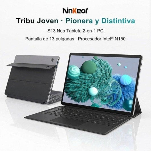 Portátil Ninkear S13 Neo 13" Intel N150 12GB 512GB SSD Windows 11