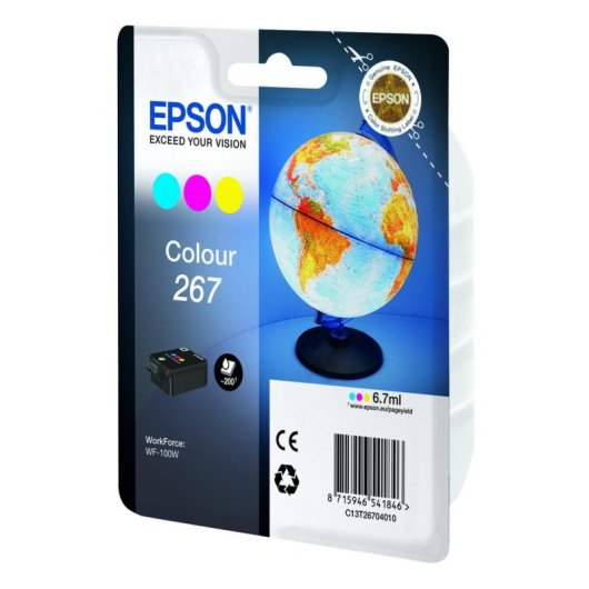 Cartouche couleur Epson 267 DURABrite Ultra CMY