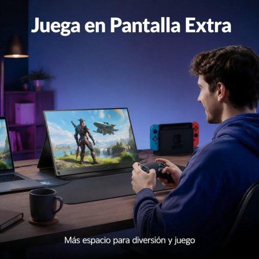 Écran PC Uperfect 18.5" Full HD 144Hz IPS Portable FreeSync VESA Type-C