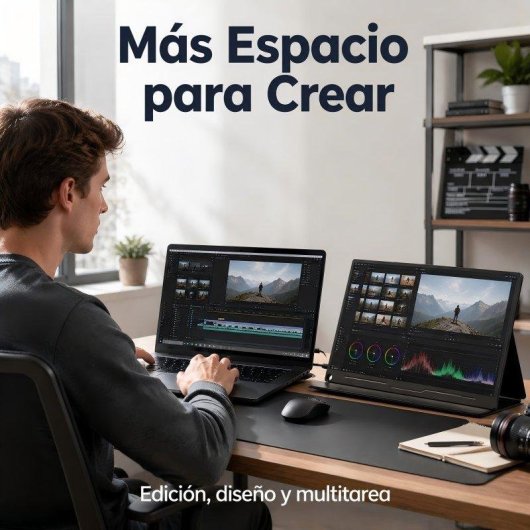 Écran PC Uperfect 18.5" Full HD 144Hz IPS Portable FreeSync VESA Type-C