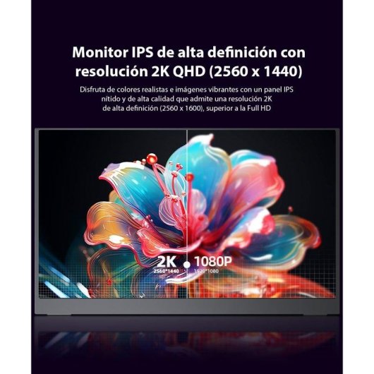 Monitor Uperfect 17.3" QHD 144Hz IPS HDR FreeSync Premium 1ms Portabel