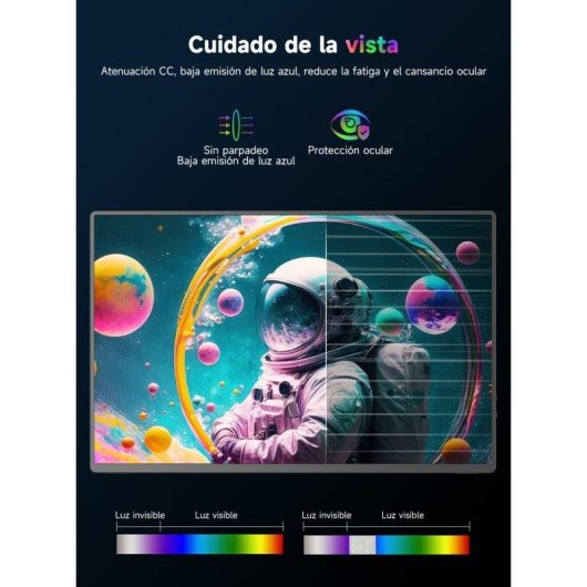 Écran PC Uperfect 16" Ultra HD 4K 60Hz IPS Portable HDR 1200nits USB-C Mini HDMI