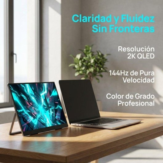 Écran PC Uperfect 18" 2K 144Hz IPS HDR1000:1 USB-C HDMI VESA