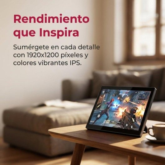 Monitor Uperfect 10.1" WUXGA 60Hz IPS Tátil USB-C HDMI Portátil Preto