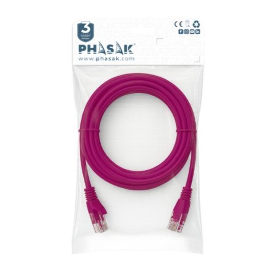 Câble Réseau Phasak PHR 651 Gris 305 m Cat6 U/UTP