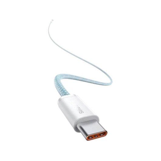 Cabo Baseus Dynamic USB-C 2m 100W Azul Potente e Fiável