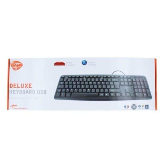 Teclado Mobility Lab ML300450 membrana full-size con USB y AZERTY francés
