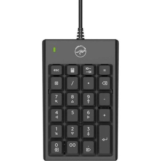 Teclado Mobility Lab ML300894 alámbrico USB numérico compacto retroiluminado