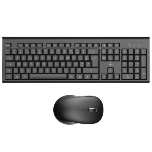 Tastiera Mobility Lab Alpha Combo wireless Azerty 2.4G USB ergonomica nera