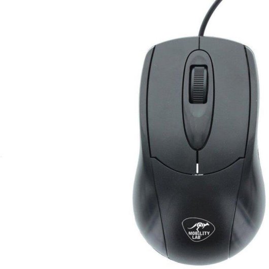 Teclado Mobility Lab ML309415 mecánico silencioso retroiluminado AZERTY con ratón óptico