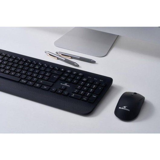 Teclado Bluestork Pack Office R2 membrana inalámbrico recargable AZERTY