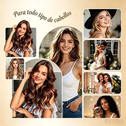 Sèche-cheveux Professionnel Teendow 1600W Haute Vitesse LED Silencieux avec Accessoires