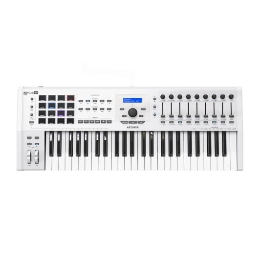 Tastatur Arturia Keylab 49 MkII USB mit Tasten, Hebeln und Drehreglern
