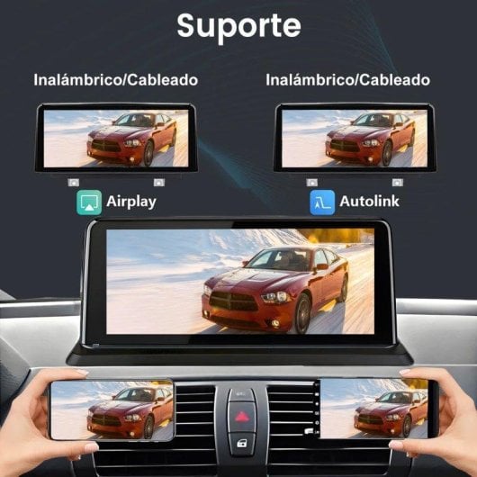 Autoradio 10.25 Carplay Android Auto Sans Fil GPS BMW Serie 1