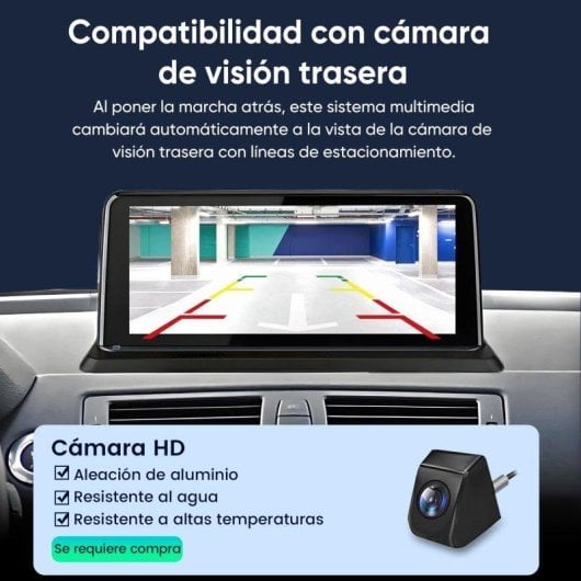Autoradio 10.25 Carplay Android Auto Sans Fil GPS BMW Serie 1