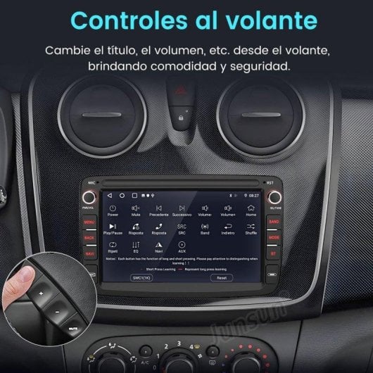 Autoradio Junsun 7'' 2+64Go CarPlay Android Auto GPS