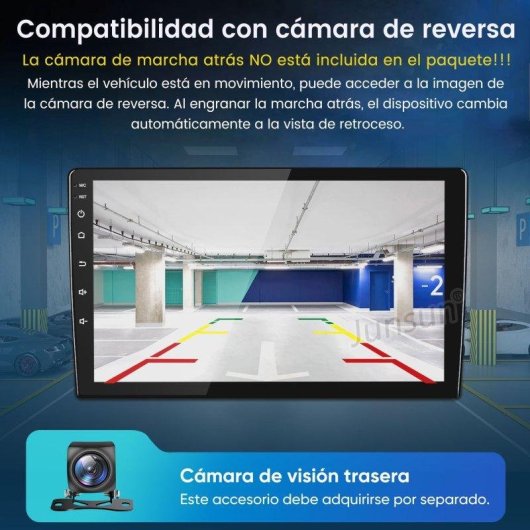Autoradio JUNSUN Android 15 CarPlay GPS 6+128GB