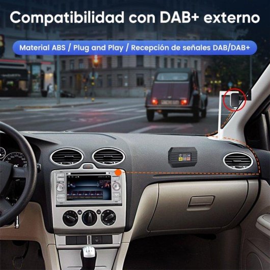 Antenne DAB+ USB JUNSUN Recepteur Radio Digital Android