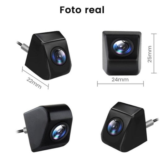 Telecamera di retromarcia JUNSUN Universal IP67 CVBS/AHD 720p Impermeabile