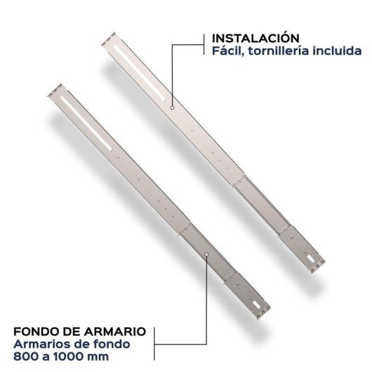 Guías Rack UNYKAch RG4339 Telescópicas 4U Compatibles Chasis 19"