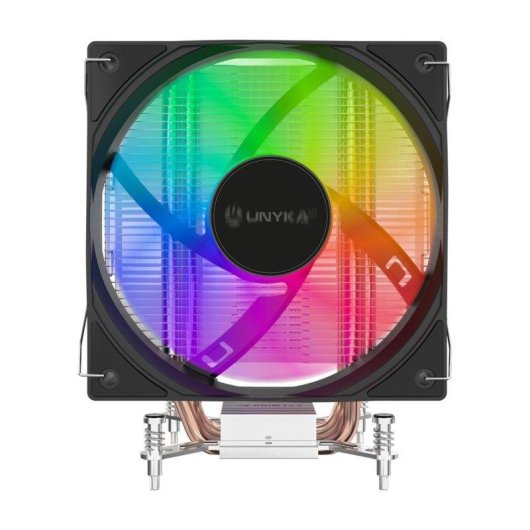 Refrigeração Ar UNYKAch Socket Intel LGA 1851 AMD AM5 120mm H61 ARGB