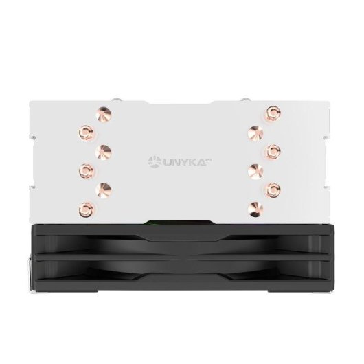 Refrigeração Ar UNYKAch Socket Intel LGA 1851 AMD AM5 120mm H61 ARGB