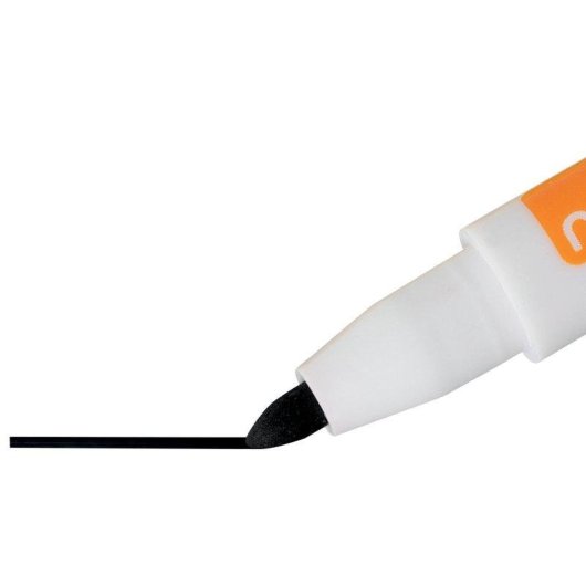 Marqueur NOBO noir effacable a sec pack 6