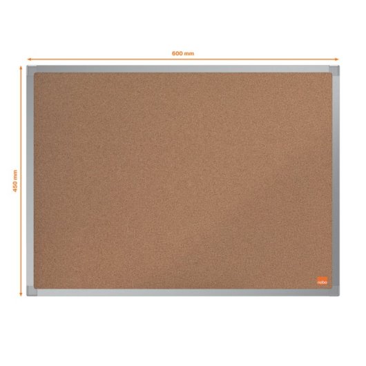 Wandbord Nobo Essence kurk 600x450 mm
