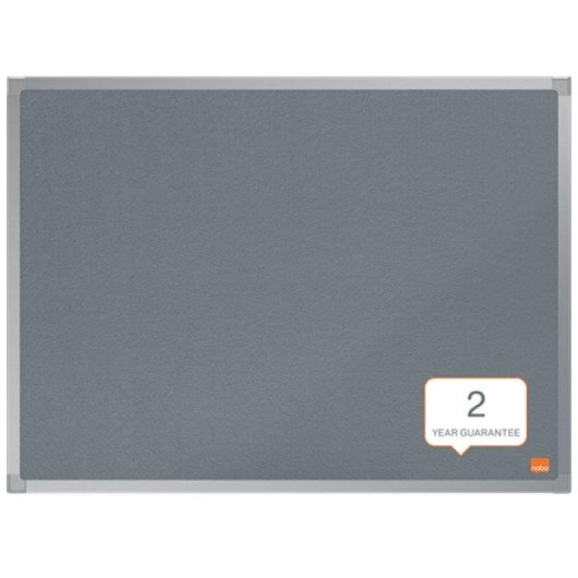 Tablero de anuncios Nobo Essence fieltro gris 600x450mm