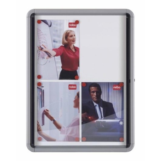 Vitrina Nobo Premium Plus Fondo Magnético 4 Hojas A4