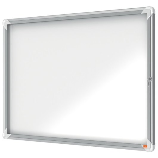 Vitrine NOBO Premium Plus fond magnetique 8 x A4