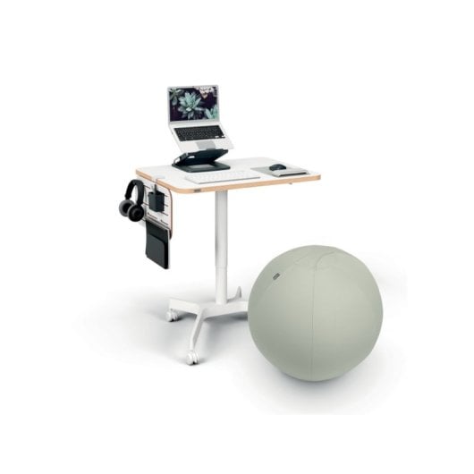 Bola de assento Leitz Ergo Active 65cm Cinza Antiderrapante