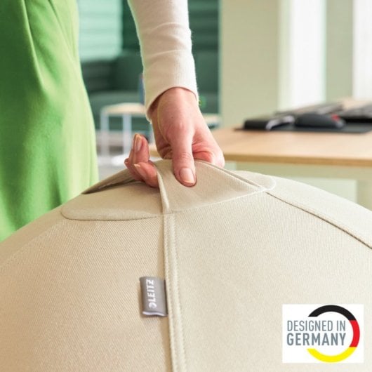 Bola de assento Leitz Ergo Active 65cm Cinza Antiderrapante