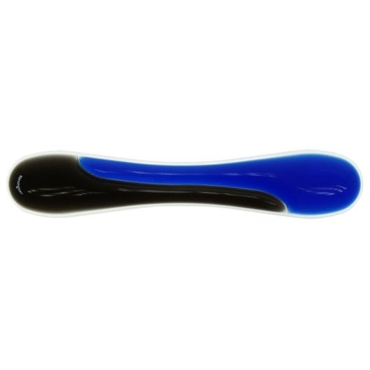 Reposamuñecas Kensington Duo gel teclado, negro/azul
