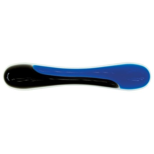 Reposamuñecas Kensington Duo gel teclado, negro/azul